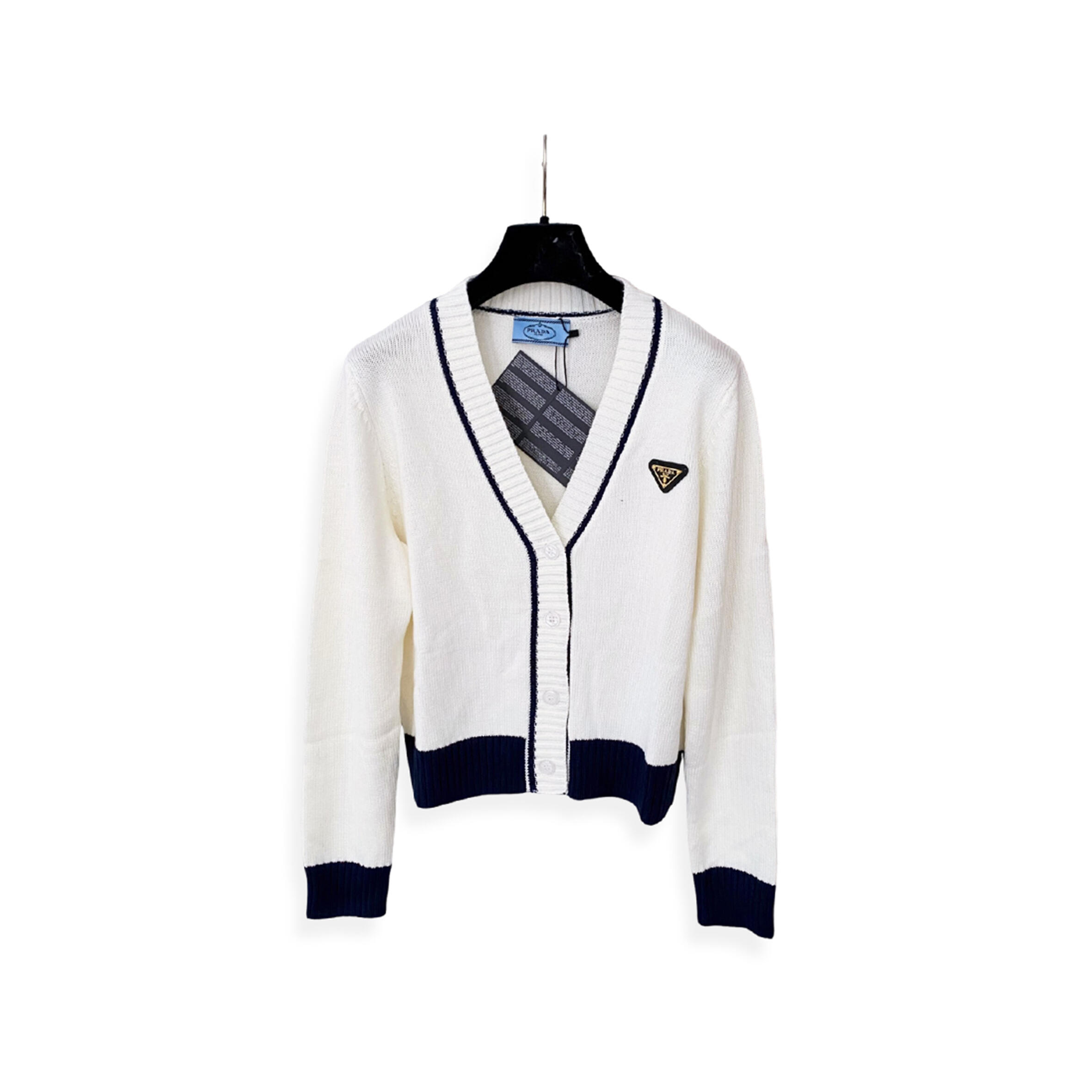 Pra*a contrasting cardigan